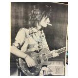 The Rolling Stones Ronnie Wood signed magazine...