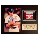 Nolan Ryan signed photo