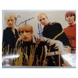 Kula Shaker band signed photo