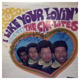 Chi-Lites signed I Like Your Lovin album