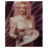 Dolly Parton signed promo photo
