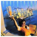 Supertramp signed Breakfast In America album