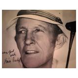 Bing Crosby signed photo