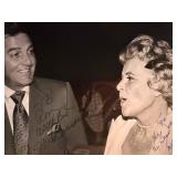 Lucille Ball and Gary Morton signed photo