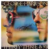 George Harrison signed Thrity Three & 1/3 album