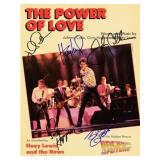 Huey Lewis and the News signed sheet music