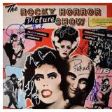 The Rocky Horror Show cast signed soundtrack
