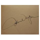 John Wayne signature slip