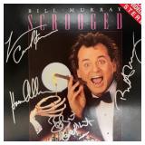 Scrooged cast signed laser disc