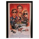 Once Upon a Time in Hollywoodcast signed movie...
