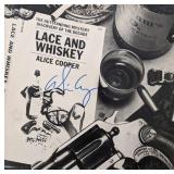 Alice Cooper Signed Lace and Whiskey Album