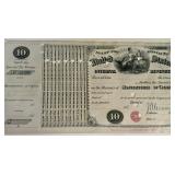 1870s U.S. Internal Revenue $10 Special Tax...
