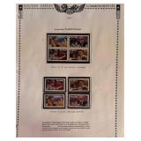 1997 U.S. Legendary Football Coaches Stamp Panes