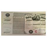1870s U.S. Internal Revenue $10 Special Tax...