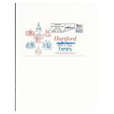 U.S.S. Hartford Launch - First Day Cover -...