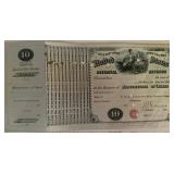 1870s U.S. Internal Revenue $10 Special Tax...
