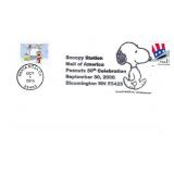 Snoopy Station - Peanuts 50th Celebration FDC