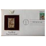 Coral Reefs Finger Coral, Hawaii Gold Stamp...