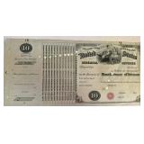 1870s U.S. Internal Revenue $10 Special Tax...