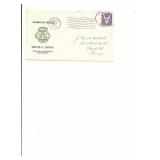 Jamestown, NY - First Day Cover - WWII...