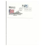 U.S.S. Normandy - First Day Cover - WWII Road...