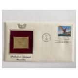 Prehistoric Animals: Pteranodon Gold Stamp...