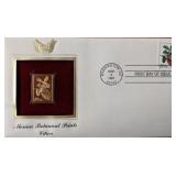 Merian Botanical Prints Citron Gold Stamp...