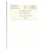 Randolph Field, Texas - Free Franked Cover - 1942
