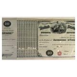 1870s U.S. Internal Revenue $10 Special Tax...