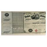 1870s U.S. Internal Revenue $10 Special Tax...