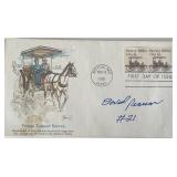 NASCAR race driver David Pearson signed cover