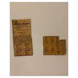 Hungarian WW2 Ration Coupons