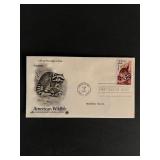 American Wildlife First Day Cover