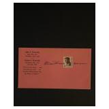John F Kennedy 13 Cent Stamped Envelope