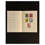 1956 Switzerland First Day Cover Stamp Book