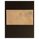 1937 North Carolina First Day Cover
