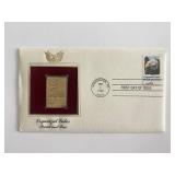 Organized Labor Proud and Free Gold Stamp...