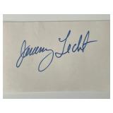 Jeremy Licht original signature