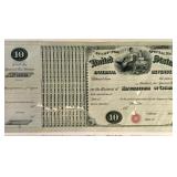 1870s U.S. Internal Revenue $10 Special Tax...