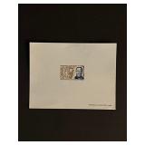 Vintage France Stamped Card
