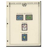 United Nations New York Stamps 1976