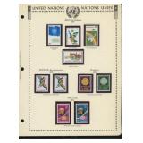 United Nations New York Stamps 1976