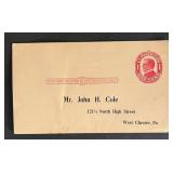 United States 1913 post card