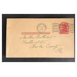 United States 1918 post card