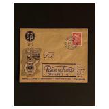 1943 Denmark Stamped Envelope