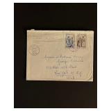 1957 France Stamped Envelope