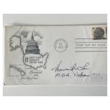 Vietnam Medal of Honor Howard Lee signed cover