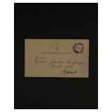 1879 Szekesfehervarott Germany Stamped Envelope
