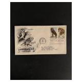 American Owls First Day Cover