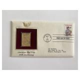 American Red Cross 100th Anniversary Gold Stamp...